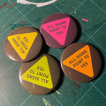 Magic 8 Ball Neon Badge