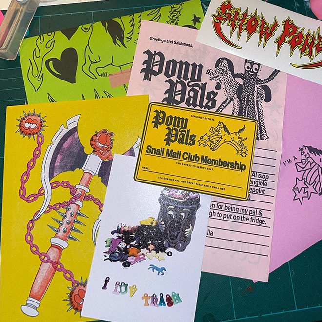 PONY PALS - SNAIL MAIL CLUB VOL.1 - MARCH