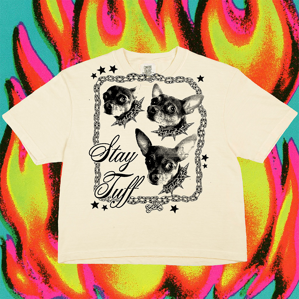 ⛓️STAY TUFF⛓️TEE LIMITED AVAILABLE!! SMALL RUN!!